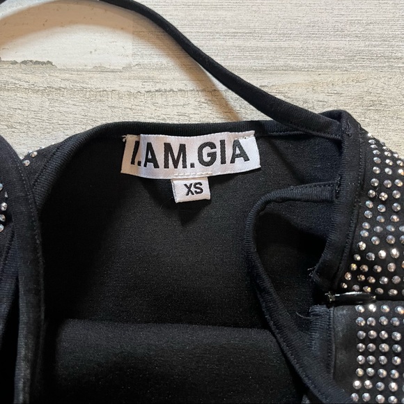 I.AM.GIA Aurora Rhinestone Cutout Dress - Picture 7 of 9